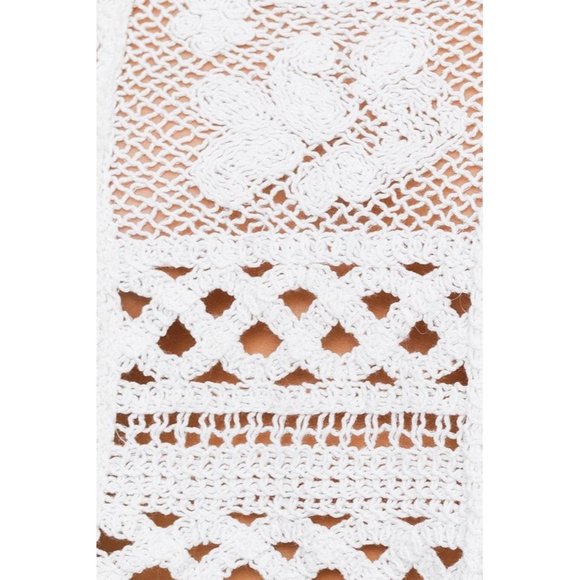 LE LIS SLEEVELESS CROCHET WOMEN'S TOP - Picture 6 of 9